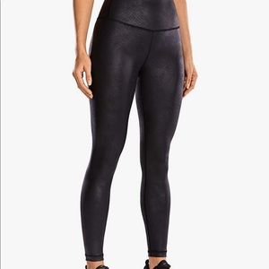 CRZ Yoga Faux Leather Leggings